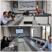 جلسه بررسی شیوه نامه لاگ بوک الکترونیک و آئین نامه ارزشیابی دستیاران