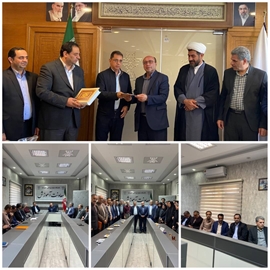 آیین معارفه سرپرست معاونت آموزشی دانشگاه